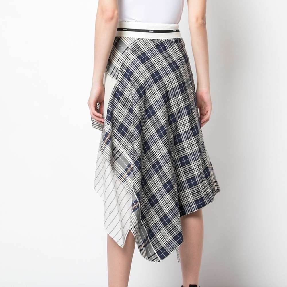 Monse Draped Plaid Jacket Skirt NWT US4 - Picture 5 of 16
